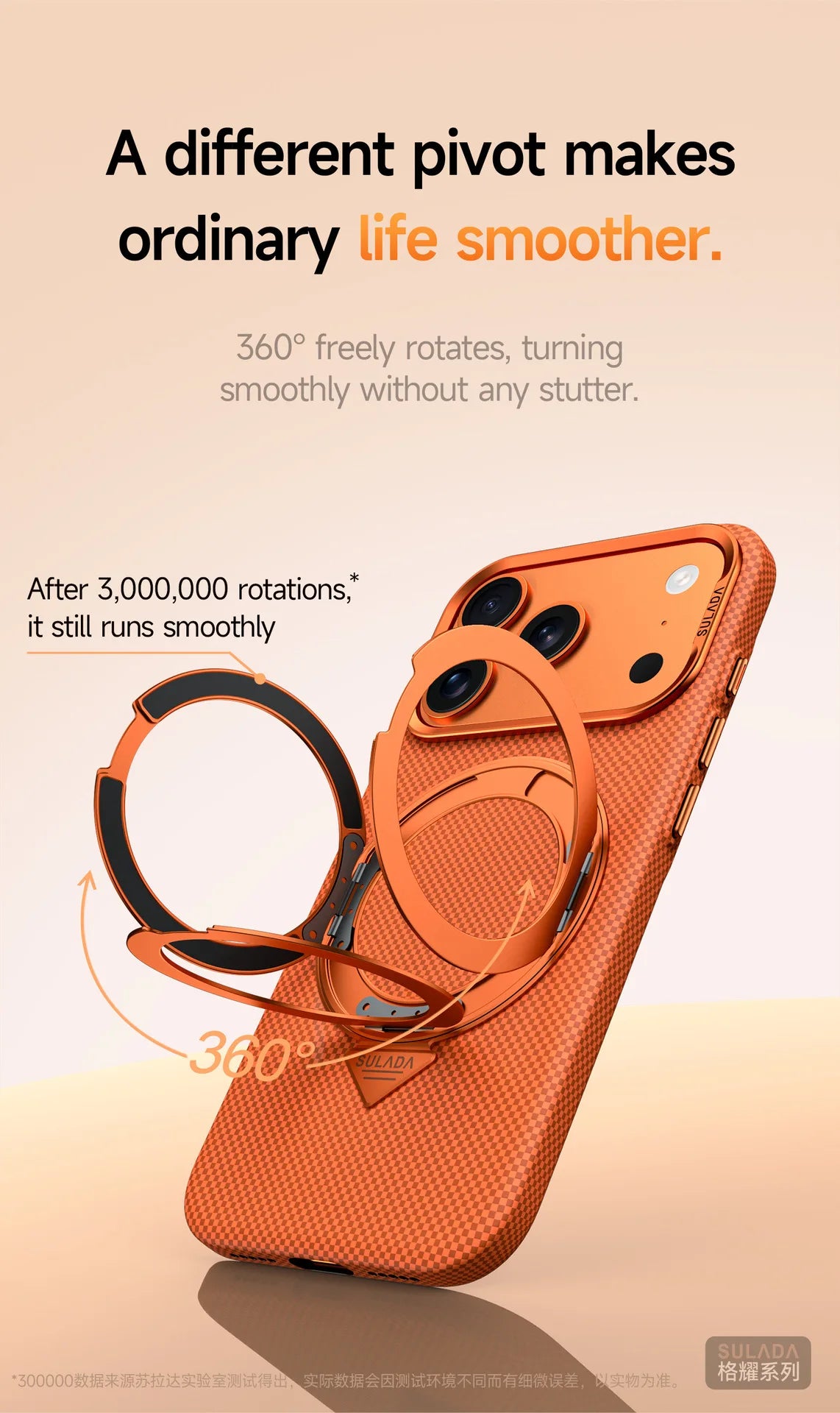 Kevlar Pattern Texture Wireless Charging Case For IPhone 18 Pro Max 17 16 360° Rotate Bracket Bare-metal Feel Drop-Proof Cover