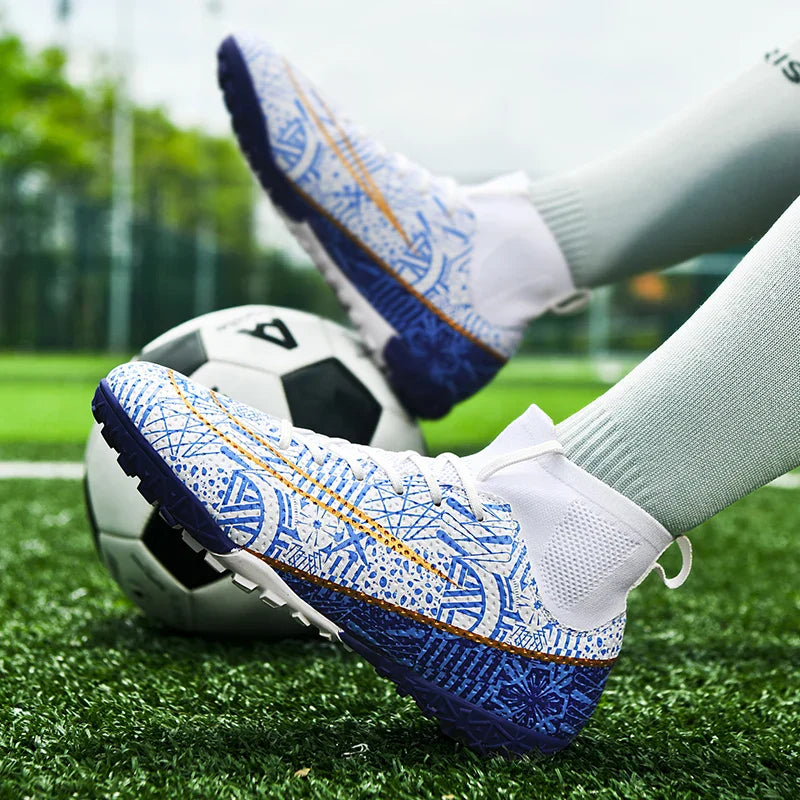 New Men Women Professional Soccer Shoes Unisex Futsal High-quality Football Boots Ultralight Hot Sale Cleats TF/FG Sneakers