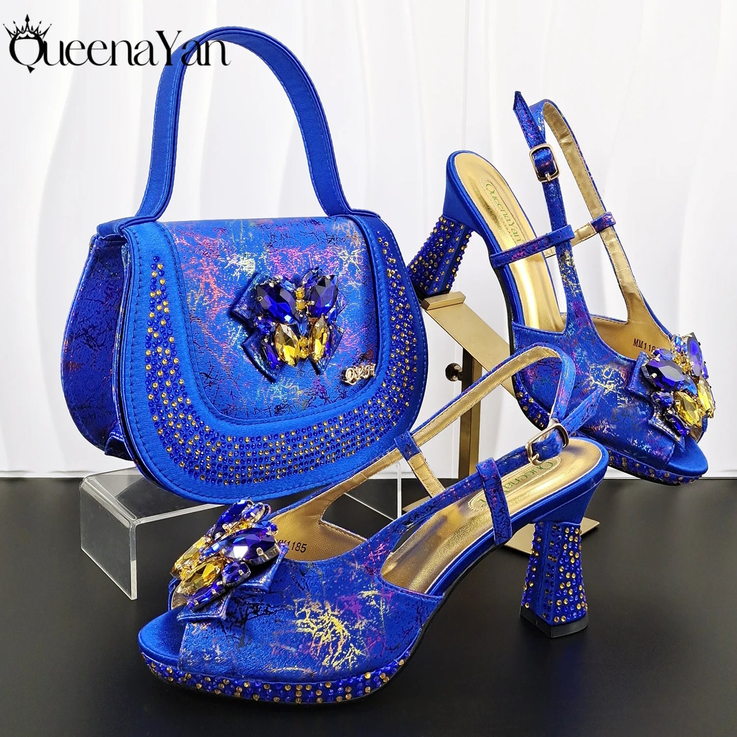 2026 Essential for Banquets  High Quality Designer Luxury Shoes and Bag  Exquisite HandBag with Peep Toe Shoes Sexy High-Heeled