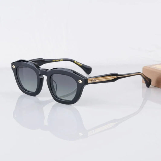 New Arrivals Square Handmade Sunglasses Thick Acetate Luxury Brand Design High Street A+Quality UV400 Outdoor VENENO with Case