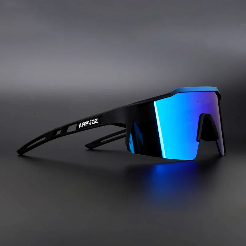 Cycling Sunglasses UV400 Cycling Glasses Polarized Built-in Myopia Frame Man Bicycle Eyewear Outdoor MTB Bike Goggles