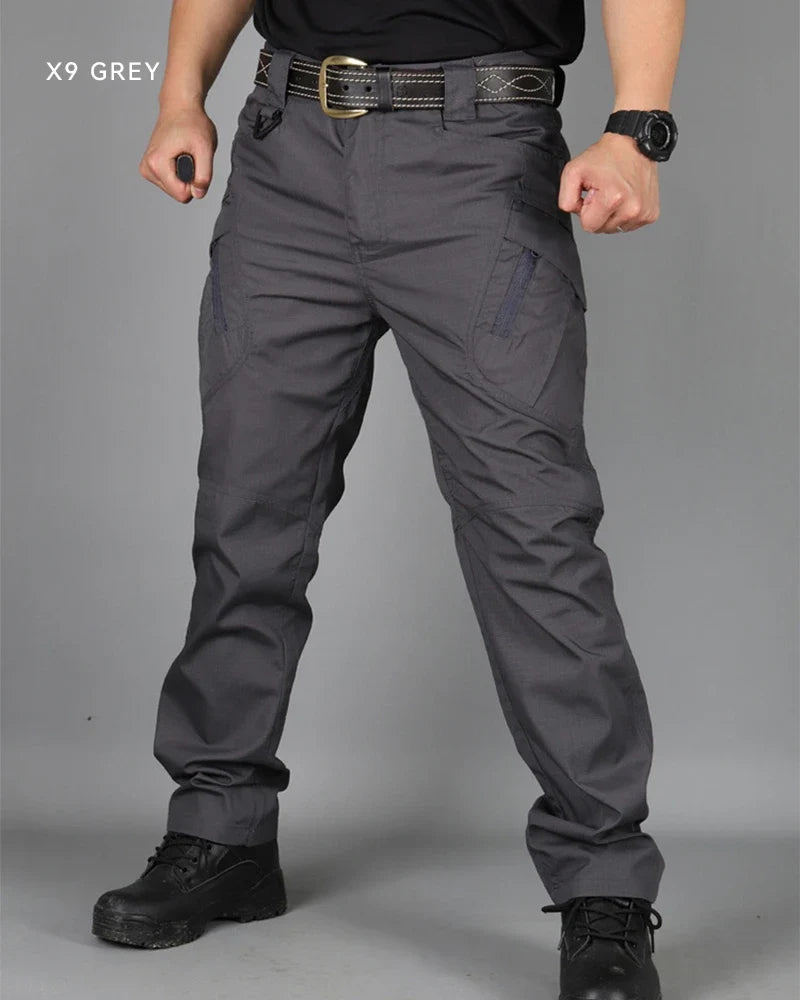 Men's Cargo Pants Multi Pocket Tactical Men Pants Casual Military Army Combat Trousers Waterproof Hiking Pants Plus Size 6Xl