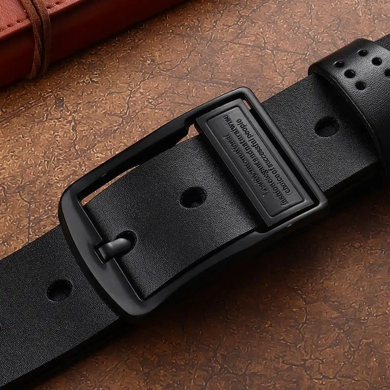 Men Belt Male High Quality Leather Belt Men Male Genuine Leather Strap Luxury Pin Buckle Fancy Vintage Jeans Free Shipping