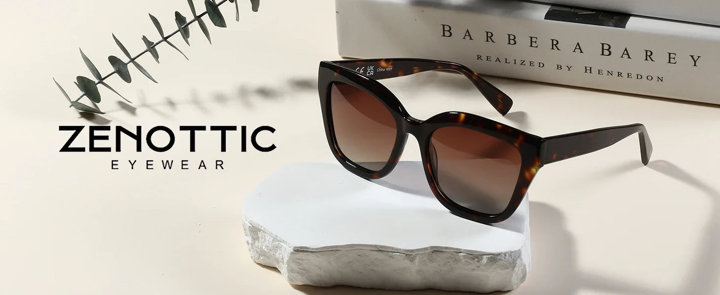 Butterfly Prescription Sunglasses Handmade Acetate Polarized Myopia Sun Glasses Square Optical Shades for Women