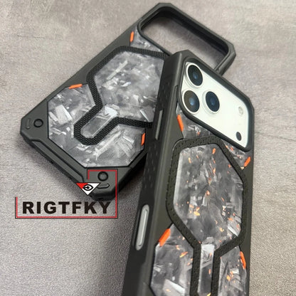 Heavy Military Mixed Armor Shockproof Phone Case For Iphone 17 Pro Max Air 16 15 Plus14 13 Magnetic Rugged Protective Back Cover
