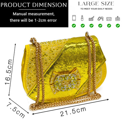 Women's Elegant High Heel Shoe and Bag Set - Italian Design with Special Synthetic Fabrics for Weddings and Parties
