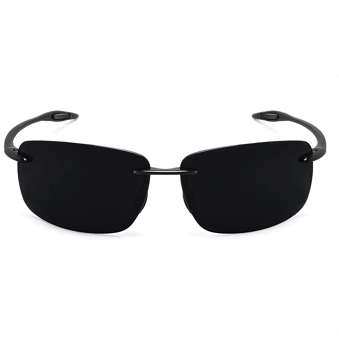 Sports Sunglasses for Men Women Tr90 Rimless Frame for Running Fishing Golf Driving MJ8009