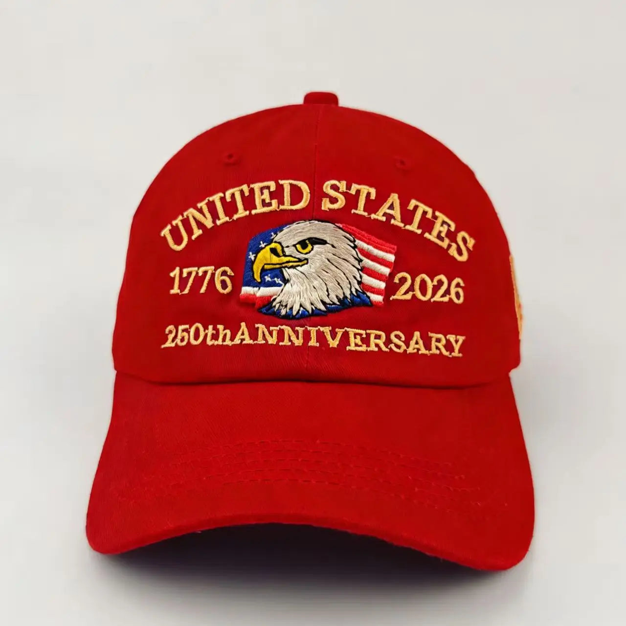US 250th Anniversary Cap Adjustable Retro Washed Patriotic Cap US 250th Anniversary Tribute Hat Trucker Hat for Men & Women