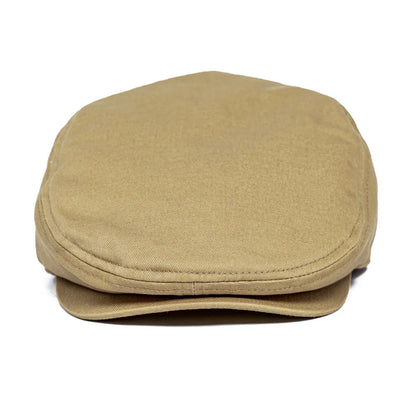 Airhole Flat Cap Mens Cotton Driver Hat Summer Newsboy Caps Ivy Hat Gatsby Breathable Beret Golf Casual Hats with Button