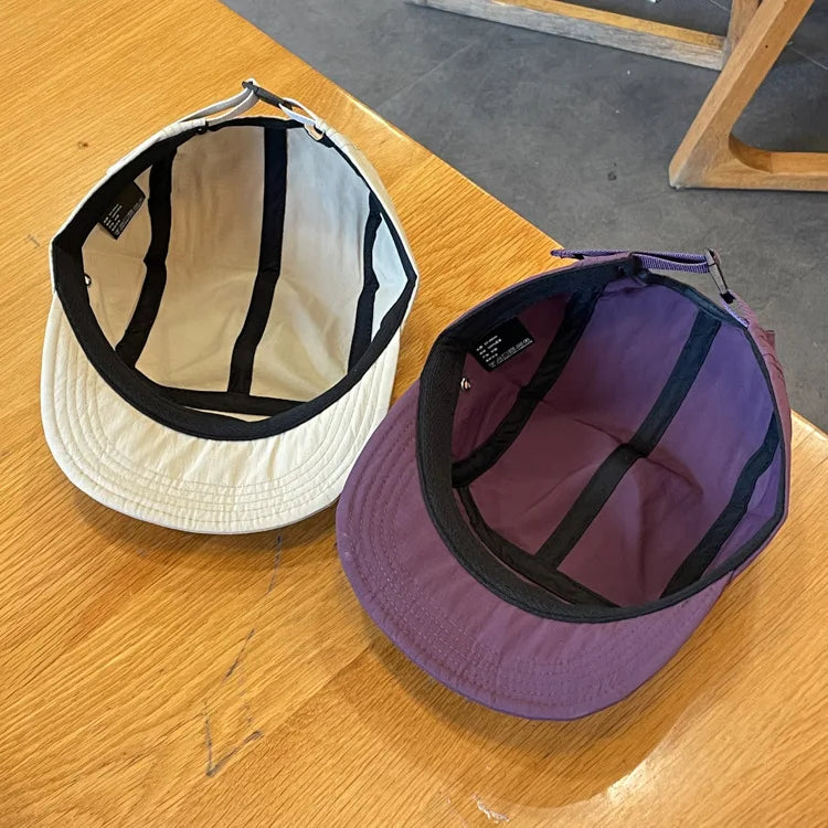Japanese Quick Drying Baseball Hat Women Men Summer Outdoor Sunscreen Casual Versatile 5-flap Tooling Camping Hat