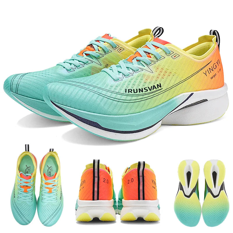 2026 Carbon Shoes Trail Running Shoes Marathon Air Cushion Men Sports Running Shoes Original Trendy Casual Unisex
