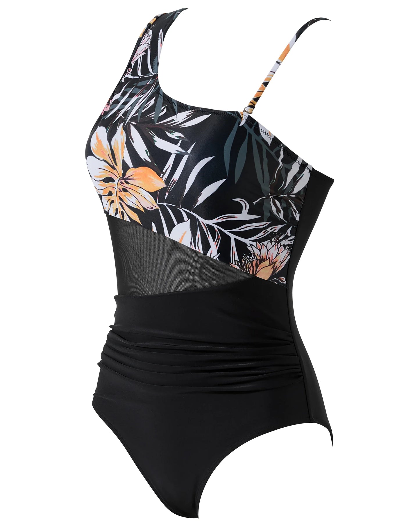 One Shoulder One Piece Swimsuit Women Summer Swimwear  Female Push Up Monokini Femme Beachwear  Pool Swimming Suits  For Women