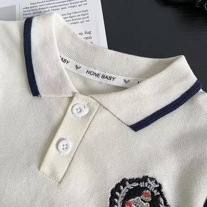 0-5Years New Baby Boys Clothes Sets Infant Kids Embroidery Labeling T Shirt Shorts 2pcs/sets Children Clothing Tracksuits Set