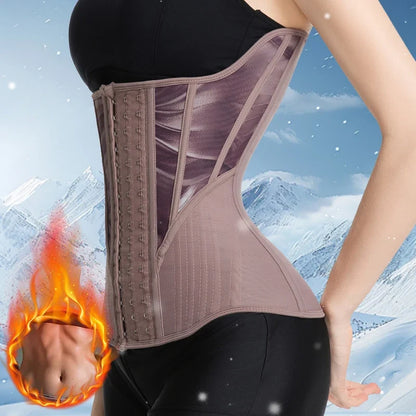 Women's Tummy Contorl  Underbust Sport Girdle Cincher Hourglass Waist Trainer Body Shaper Corset For Weight Loss
