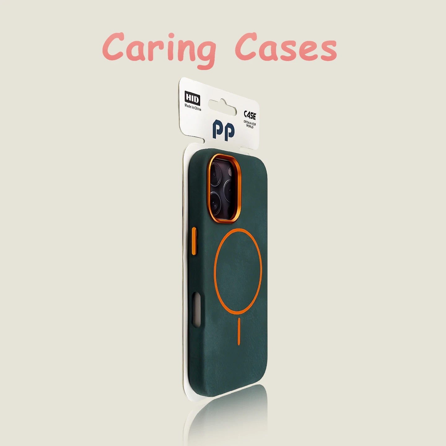 For iPhone 17 Pro Max Case Titan Gray Magnetic Card Slot Shockproof Compatible with iPhone 16 15 14 13