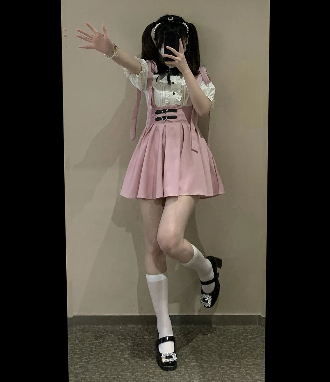Japanese Gothic Y2k Lolita Skirt Women Elegant Sweet Lace Ruffles Ribbon Bandage Mini Skirts Girls Sexy Cute Punk Party Skirt