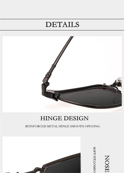Ultralight Pure Titanium Myopia Sunglasses Men‘s Retro Business Driving Fishing Outdoor Traveling Sunshade Glasses