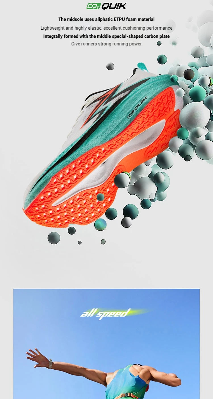 Flame 4.0 MIX Men Running Shoes Carbon Plate Racing Marathon Stable Rebound Wear-resistant Male Sneakers 672512204