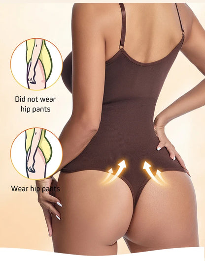 Shapwear Soft Body Shaping  Thong Body Shaping Tummy Control Butt Lifter Cincher Slimming Sheath Shapers Bodysuit Woman Body