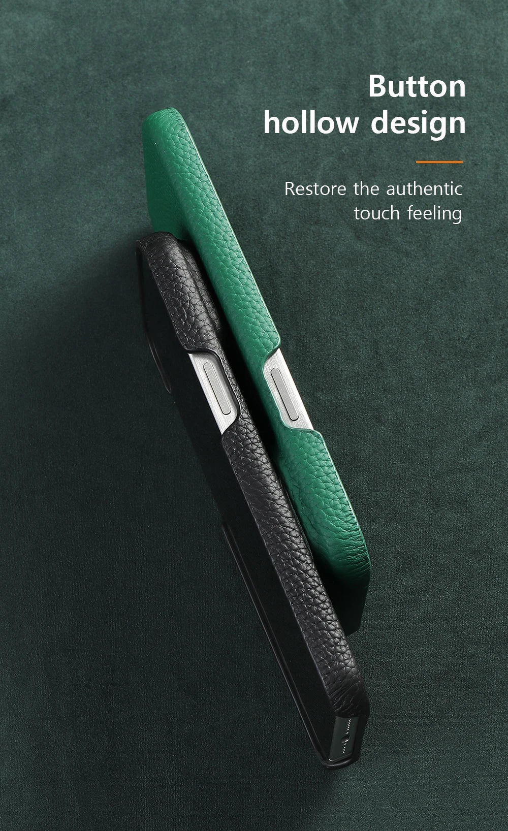 Natural Cowhide Leather for Magsafe Case for iPhone 16 15 Pro Max Promax 15Pro 16Pro Luxury Magnetic Phone Back Cover