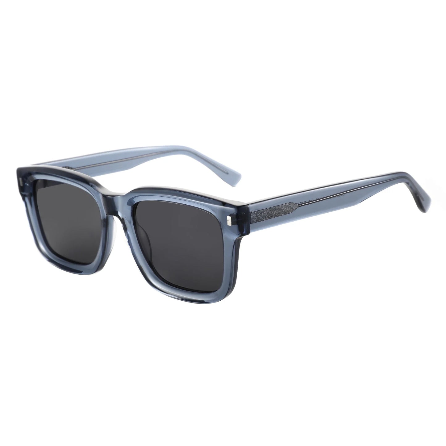 2026 Classic Design Polarized Sunglasses Unisex Handmade Acetate Thick Frame Sun Glasses Male Trend Square Shades