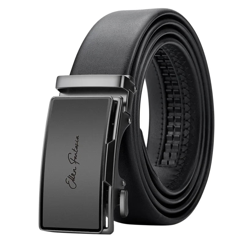 Men Leather Belt Adjustable belts Automatic Belts Belt for Men Business fashion belt ceinture hommes