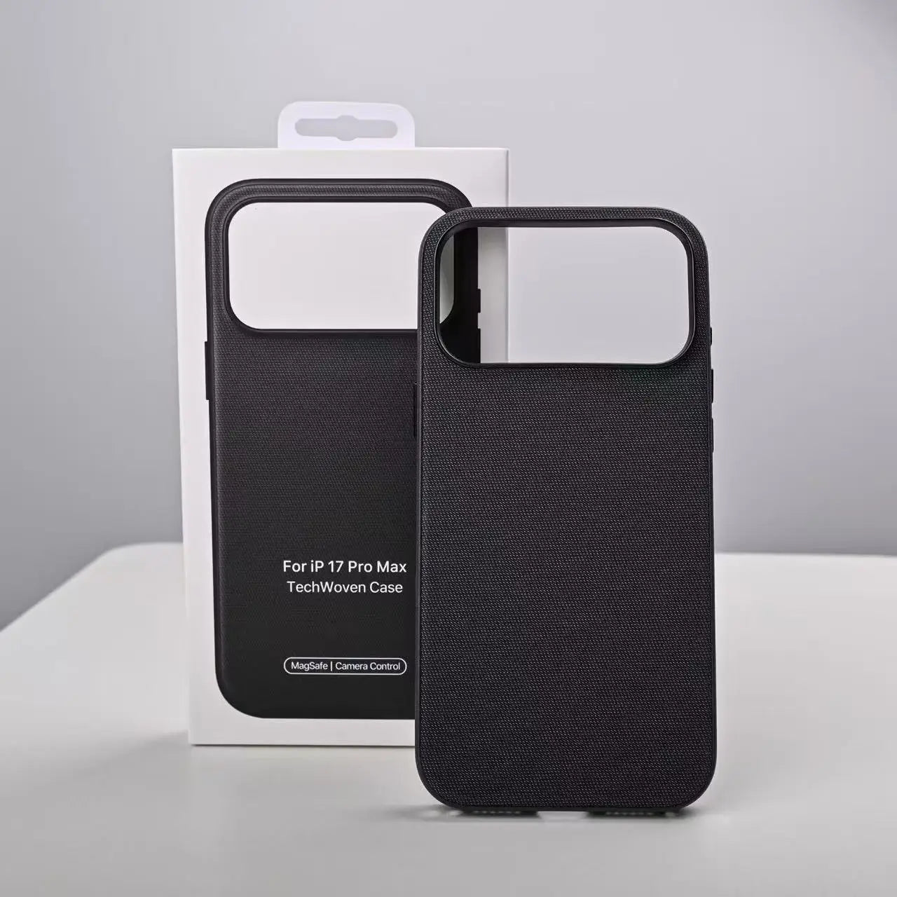 New Luxury Technology Woven Anti-scratch Case For iPhone 17 Pro Max 17 Pro For Magsafe Magnetic Wireless Charging Cover with box