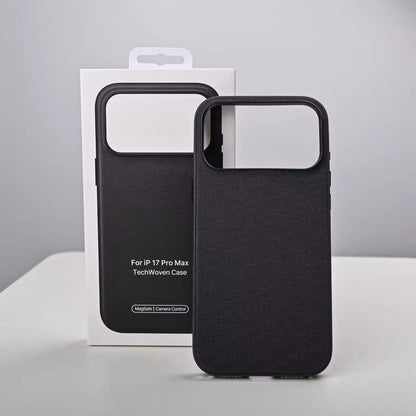 New Luxury Technology Woven Anti-scratch Case For iPhone 17 Pro Max 17 Pro For Magsafe Magnetic Wireless Charging Cover with box