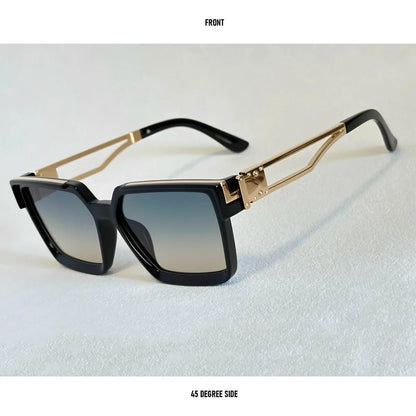 Millionaire Square Sunglasses Women 2026 UV400 Protection Sunglass Men Luxury Brand Design Fashion Glasses Gafas De Sol Hombre