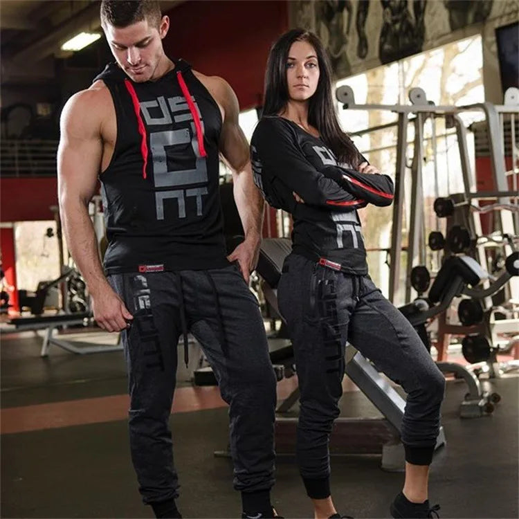 Mens Street Corner Pullovers Fitness Sport Sleeveless Hoodies Gym Bodybuilding Running Training Jogging Cotton Casual Sportswear