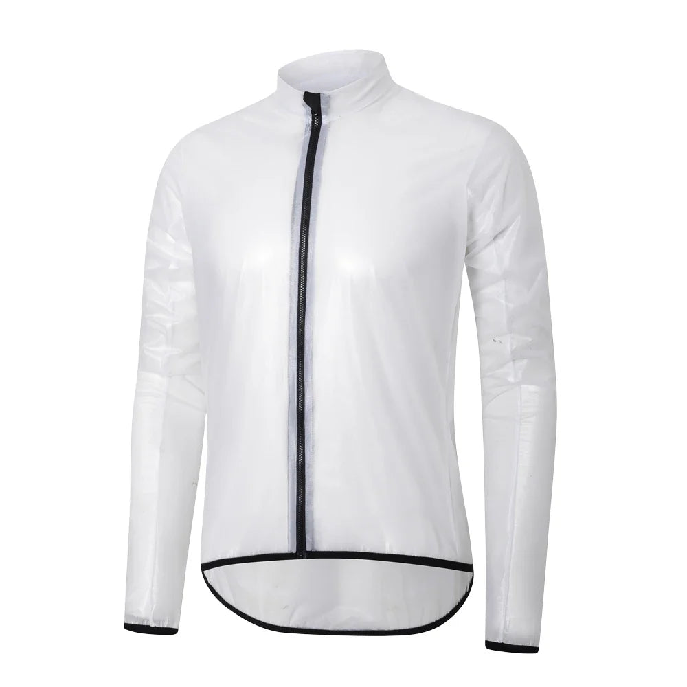Cycling Rain Jacket Lightweight Windproof Waterproof Bicycle Windbreaker Pro Team Cycling Coat MTB Road Bike Jersey