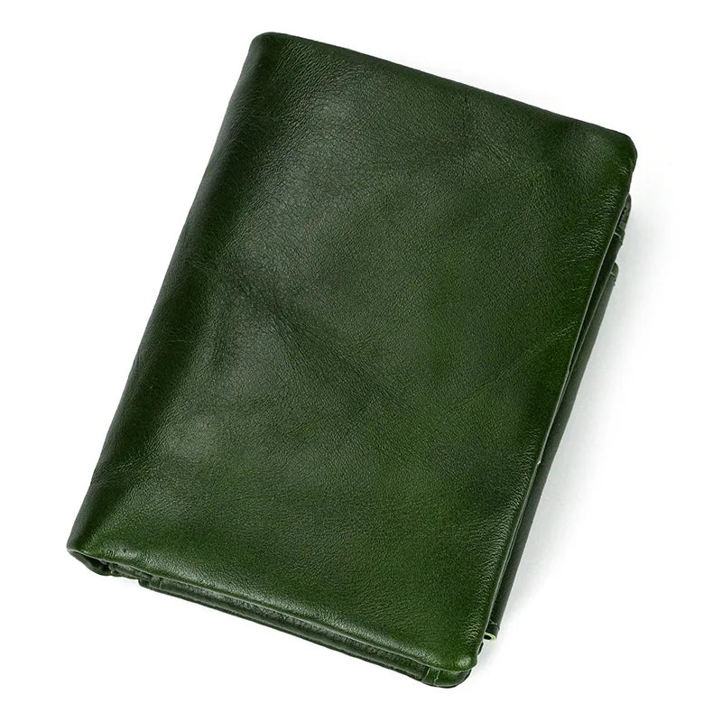 Portefeuille de luxe de marque de créateur pour homme, porte-cartes en cuir véritable souple, petit porte-monnaie pour pièces de monnaie et cartes de crédit, portefeuilles masculins à glisser dans les poches.