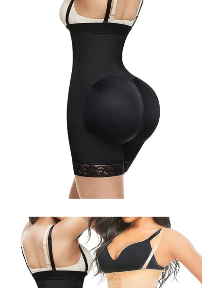Fajas Colombianas Shapewear Women Tummy Control Butt Lifter Body Shaper High Compression Reducing and Shaping Girdles