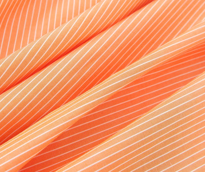 Women Summer Orange Striped Backless Zipper Mini Dress Thin Straps V-Neck Female Chic Lady Dresses Vestidos Para Mujer
