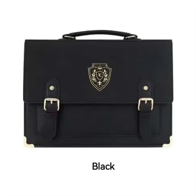 Y2K Japanese Preppy Aesthetic Fashion Women Casual Handbag Solid Color Girls School Backpack Cute Simple Shoulder Crossbody Bag