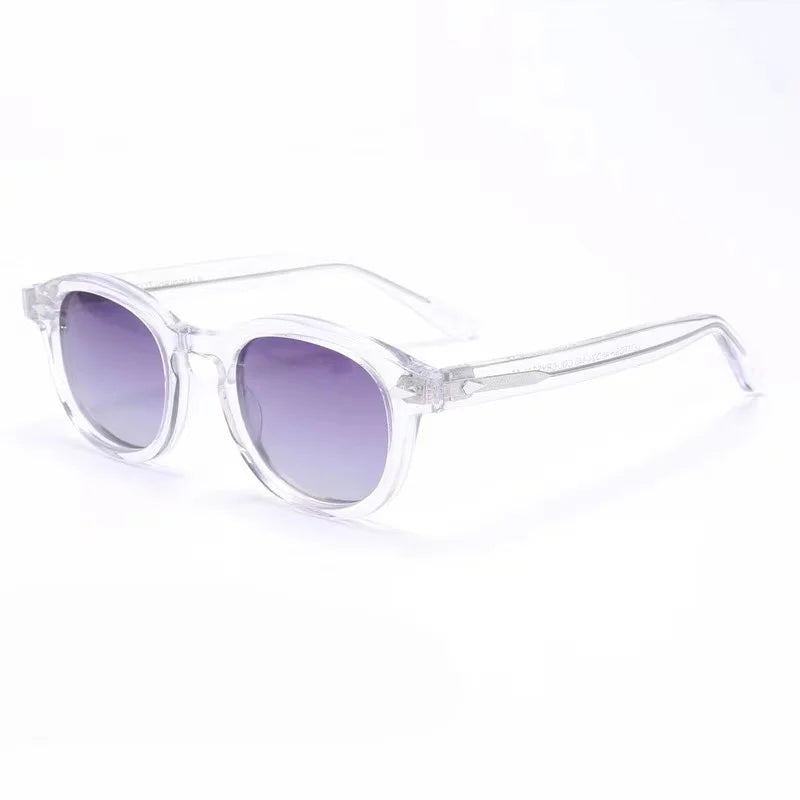Authentic Johnny Depp LEMTOSH UV400 Driving Anti-Glare Men Women Sun Glasses Popular Square Acetate Frames Male Couple Eyewear