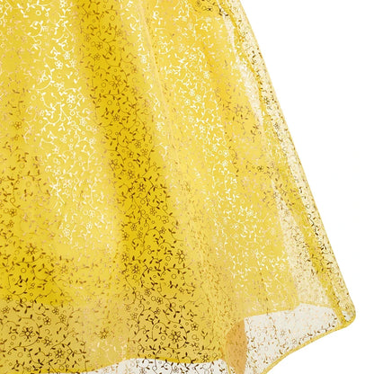 2026 Kid Elsa Anna Costume Girl Birthday Floral Dress Children Snow Queen Performance Fantasy Princess Evening Halloween Costume