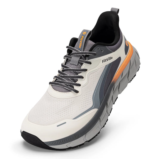 Men's Wide Toe Walking Shoes Cushioning Men's Causal Sneakers Breathable Sports Running Shoes for Men Comfortable Non