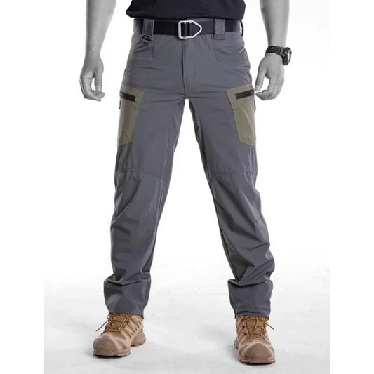 Summer Quick Drying Tactical Pants Men Outdoor Lightweight Thin Breathable Climbing Sport Hiking Pants Casual Work Trousers