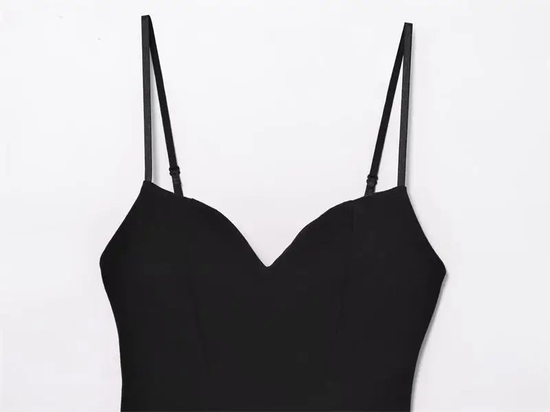 Dresses Summer Women's 2026 New Chic Slim Tube Top Elegant Mini Camisole Women's Dress Street Fashion Youth Holiday Dress