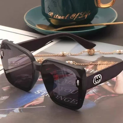 Fashion Polarized Sunglasses Internet Celebrity Sunglasses 2025 New Ins Spice Girl Style Premium Women's Sunglasses