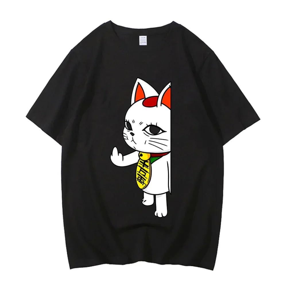 Dandadan Okarun T-shirt Women Japanese Anime T Shirt Cartoon High Quality Cotton Top Unisex Tee Men T-shirt
