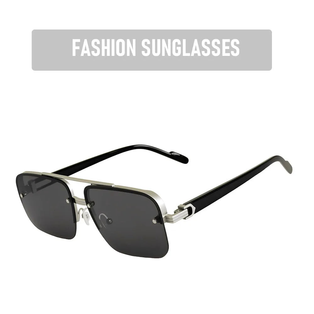 UV400 Protection Square Sunglasses Women Trendy Vintage Retro Fashion Glasses Driving Sunglass Men Lentes De Sol Mujer Zonnebril