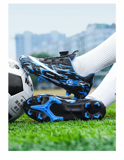 New Men Kids Soccer Shoes Football Boots Ultralight Match Grass Boys Professional Cleats Non-Slip Training Shoes Drop Shipping