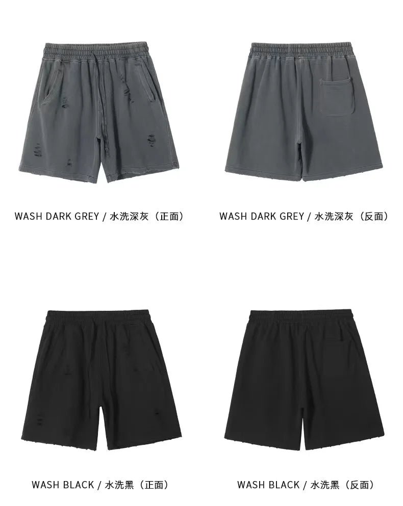 cut-up vintage shorts