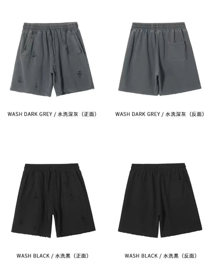 cut-up vintage shorts