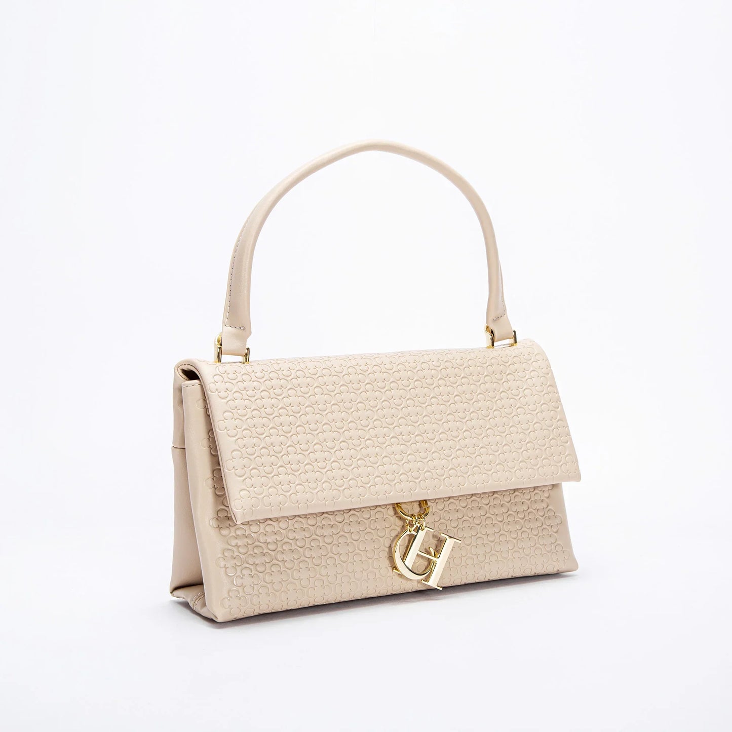 Metal Accessories Solid Color Elegant Simplicity Women's Shoulder Bag Unique Fashion Printed Women's Handbag