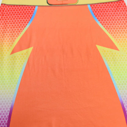 Children's SuperKitties Dresses Super Kitties Cosplay Costume Girls Flying Sleeves A-Line Dress Bag Mask Carnival Birthday Gift
