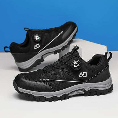 New Fashionable Hiking shoes, Outdoor Men's Walking shoes, Travel Hiking shoes - Comfortable and Breathable, Large size 10