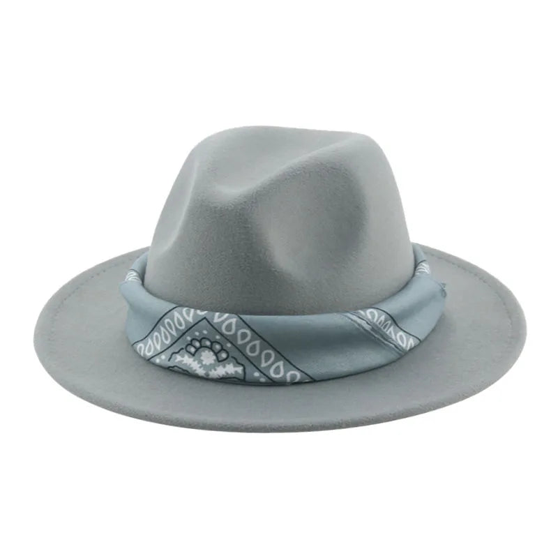 Hats for Women Fedoras Felted Hat Men Women Band Western Cowboy Jazz Caps Dancer Outdoor Women Fedora Hat шляпа женская шляпа